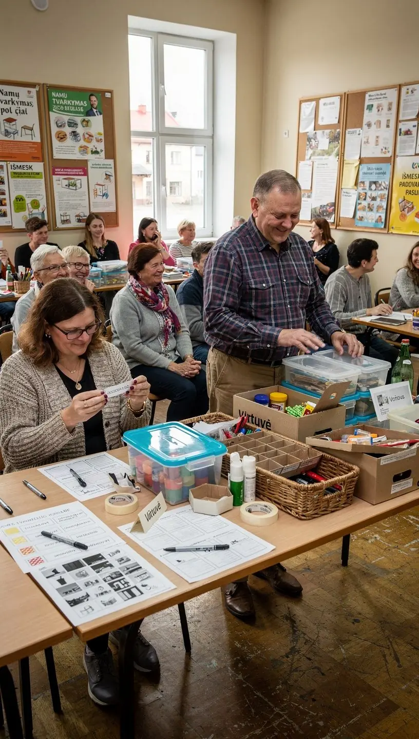 Team brainstorming session